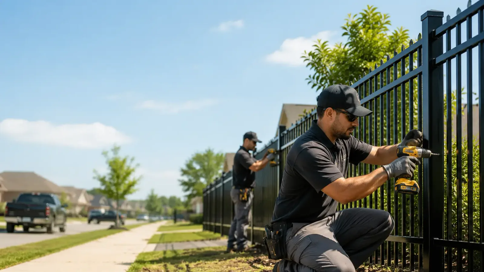 Metal Fence Installation in Horsham, PA